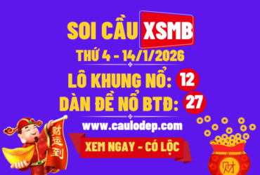 Soi cầu xsmb 14/1/2026