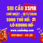 Soi cầu xsmb 18/1/2026