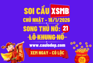 Soi cầu xsmb 18/1/2026
