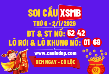 Soi cầu xsmb 2/1/2026