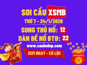Soi cầu xsmb 24/1/2026