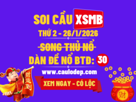 Soi cầu xsmb 26/1/2026