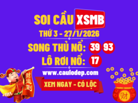 Soi cầu xsmb 27/1/2026