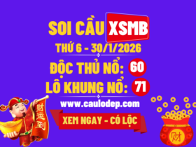 Soi cầu xsmb 30/1/2026