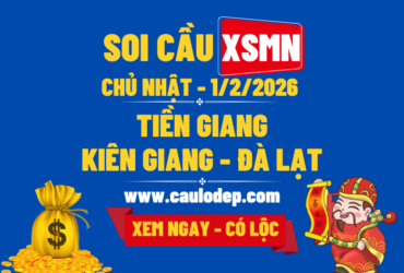 Soi Cầu XSMN 1/2/2026 | Dự Đoán XSMN Chủ Nhật - Kịch trần!