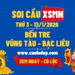 Soi Cầu XSMN 13/1/2026 | Dự Đoán XSMN Thứ 3 - Kịch trần!