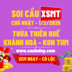 Soi Cầu XSMT 1/2/2026 | Dự Đoán XSMT CN - Bay phấp phới!