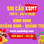Soi Cầu XSMT 29/1/2026 | Soi Cầu Dự Đoán XSMT Thứ 5