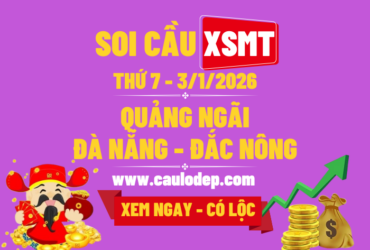 Soi Cầu XSMT 3/1/2026 | Soi Cầu Dự Đoán XSMT Thứ 7