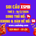 Soi cầu xsmb 10/2/2026