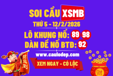 Soi cầu xsmb 12/2/2026