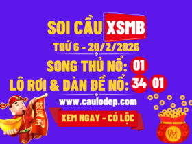 Soi cầu xsmb 20/2/2026