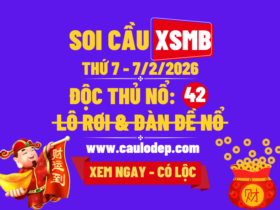 Soi cầu xsmb 7/2/2026