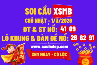 Soi cầu xsmb 1/3/2026
