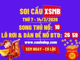 Soi Cầu XSMB 14/3/2026 | Dự Đoán XSMB Thứ 7
