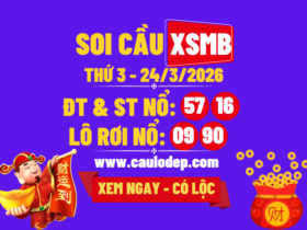 Soi Cầu XSMB 24/3/2026 | Dự Đoán XSMB Thứ 3