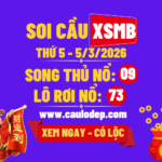 Soi Cầu XSMB 5/3/2026 | Dự Đoán XSMB Thứ 3