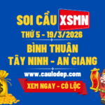 Soi Cầu XSMN 19/3/2026 | Soi Cầu Dự Đoán XSMN Thứ 5