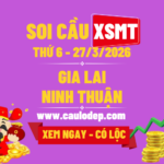 Soi Cầu XSMT 27/3/2026 | Dự Đoán XSMT Thứ 6