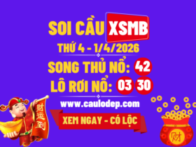 Soi Cầu XSMB 1/4/2026 | Dự Đoán XSMB Thứ 4