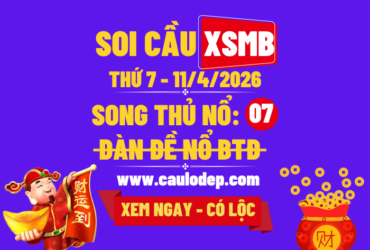 Soi Cầu XSMB 11/4/2026 | Dự Đoán XSMB Thứ 7