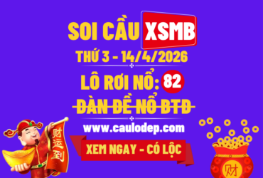 Soi Cầu XSMB 14/4/2026 | Dự Đoán XSMB Thứ 4