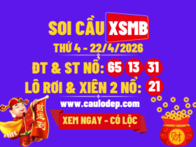 Soi Cầu XSMB 22/4/2026 | Dự Đoán XSMB Thứ 4