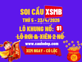 Soi Cầu XSMB 23/4/2026 | Dự Đoán XSMB Thứ 5