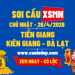 Soi Cầu XSMN 26/4/2026 | Dự Đoán XSMN Chủ Nhật - Kịch trần!