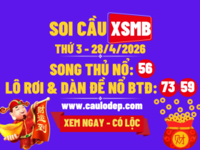 Soi Cầu XSMB 28/4/2026 | Dự Đoán XSMB Thứ 3