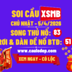 Soi Cầu XSMB 5/4/2026 | Dự Đoán XSMB Chủ nhật