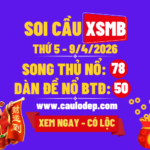 Soi Cầu XSMB 9/4/2026 | Dự Đoán XSMB Thứ 5