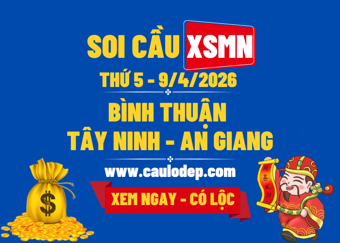 Soi Cầu XSMN 9/4/2026 | Soi Cầu Dự Đoán XSMN Thứ 5