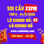 Soi Cầu XSMB 14/5/2026 | Dự Đoán XSMB Thứ 5