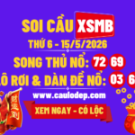 Soi Cầu XSMB 15/5/2026 | Dự Đoán XSMB Thứ 6