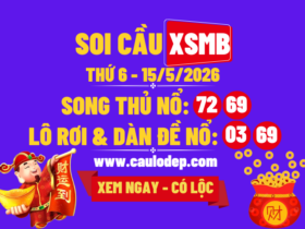 Soi Cầu XSMB 15/5/2026 | Dự Đoán XSMB Thứ 6