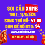 Soi Cầu XSMB 16/5/2026 | Dự Đoán XSMB Thứ 7