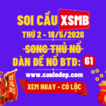 Soi Cầu XSMB 19/5/2026 | Dự Đoán XSMB Thứ 3