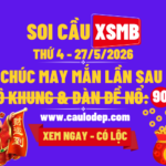 Soi Cầu XSMB 27/5/2026 | Dự Đoán XSMB Thứ 4