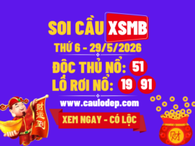 Soi Cầu XSMB 29/5/2026 | Dự Đoán XSMB Thứ 6