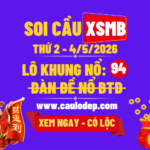 Soi Cầu XSMB 4/5/2026 | Dự Đoán XSMB Thứ 2