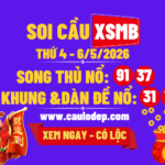 Soi Cầu XSMB 6/5/2026 | Dự Đoán XSMB Thứ 4