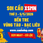 Soi Cầu XSMN 5/5/2026 | Dự Đoán XSMN Thứ 3 - Kịch trần!
