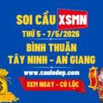 Soi Cầu XSMN 7/5/2026 | Soi Cầu Dự Đoán XSMN Thứ 5