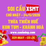Soi Cầu XSMT 24/5/2026 | Dự Đoán XSMT CN - Bay phấp phới!