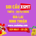 Soi Cầu XSMT 29/5/2026 | Dự Đoán XSMT Thứ 6