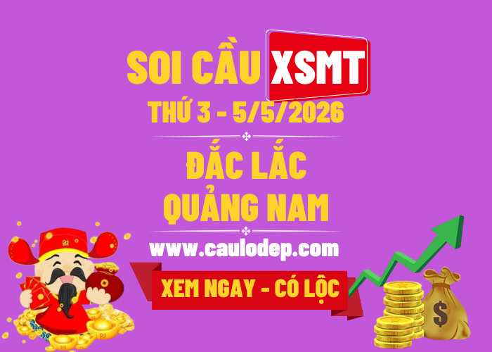Soi Cầu XSMT 5/5/2026 | Soi Cầu Dự Đoán XSMT Thứ 3