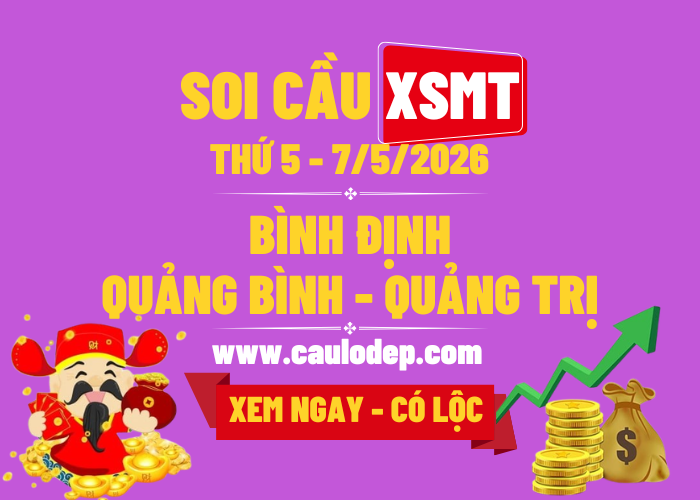 Soi Cầu XSMT 7/5/2026 | Soi Cầu Dự Đoán XSMT Thứ 5