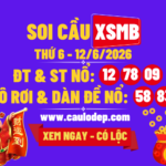 Soi Cầu XSMB 12/6/2026 | Dự Đoán XSMB Thứ 6