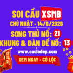 Soi Cầu XSMB 14/6/2026 | Dự Đoán XSMB CN